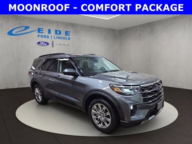 2026 Carbonized Gray Metallic Ford Explorer Active 4X4 SUV