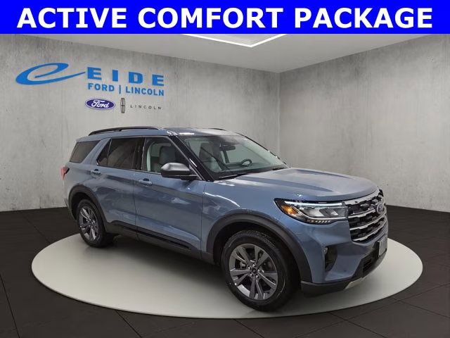 2026 Vapor Blue Metallic Ford Explorer Active 4X4 SUV