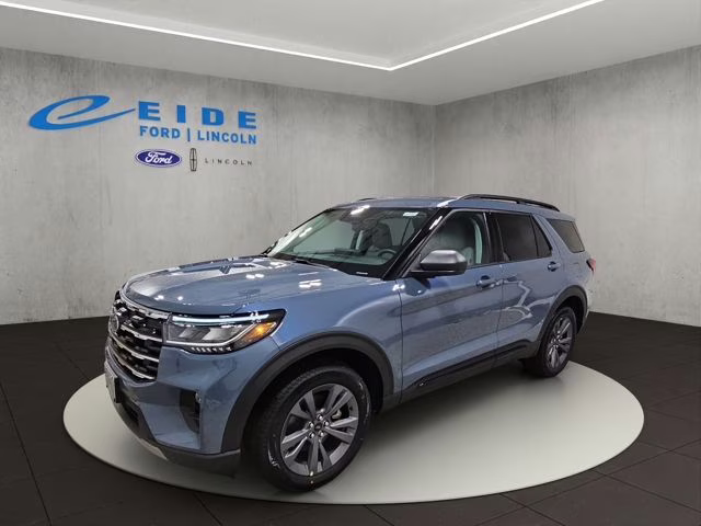 2026 Vapor Blue Metallic Ford Explorer Active 4X4 SUV