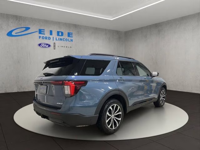 2026 Vapor Blue Metallic Ford Explorer ST-Line 4X4 SUV