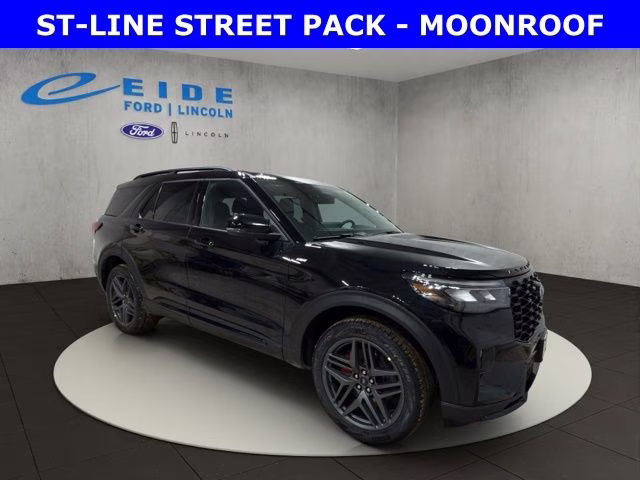 2026 Agate Black Metallic Ford Explorer ST-Line 4X4 SUV