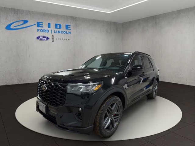 2026 Agate Black Metallic Ford Explorer ST-Line 4X4 SUV