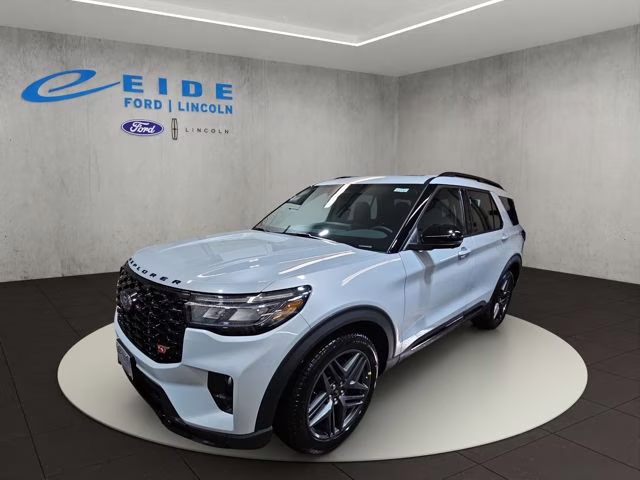 2026 Space White Metallic Ford Explorer ST 4X4 SUV