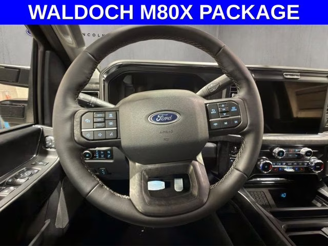 2026 Agate Black Metallic Ford Super Duty F-250 SRW Lariat Waldoch M80X 4X4 Truck