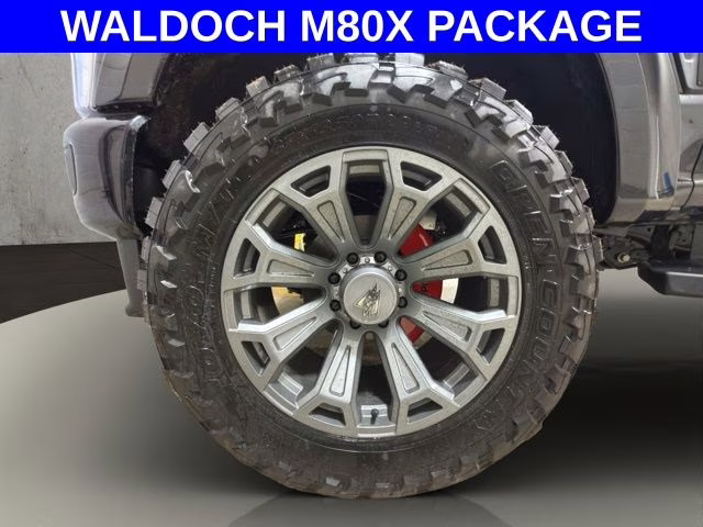 2026 Agate Black Metallic Ford Super Duty F-250 SRW Lariat Waldoch M80X 4X4 Truck