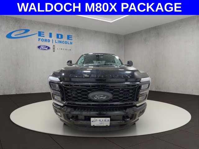 2026 Agate Black Metallic Ford Super Duty F-250 SRW Lariat Waldoch M80X 4X4 Truck
