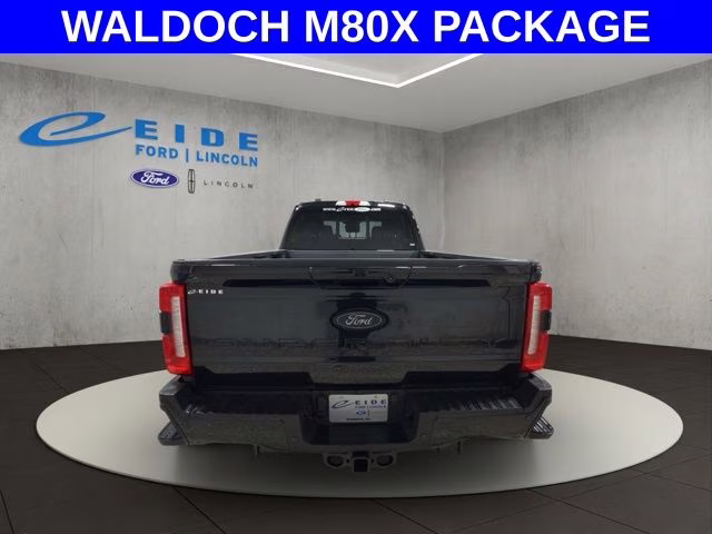 2026 Agate Black Metallic Ford Super Duty F-250 SRW Lariat Waldoch M80X 4X4 Truck