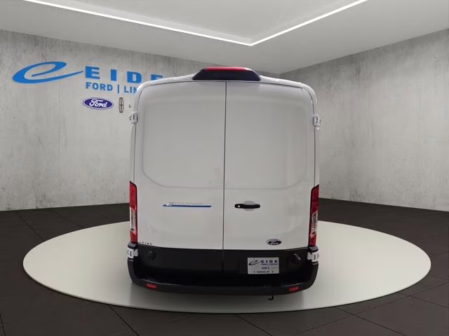 2025 Oxford White Ford E-Transit-350 Base RWD Van