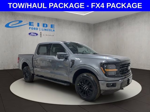 2026 Carbonized Gray Metallic Ford F-150 XLT Black Appearance Plus 4X4 Truck
