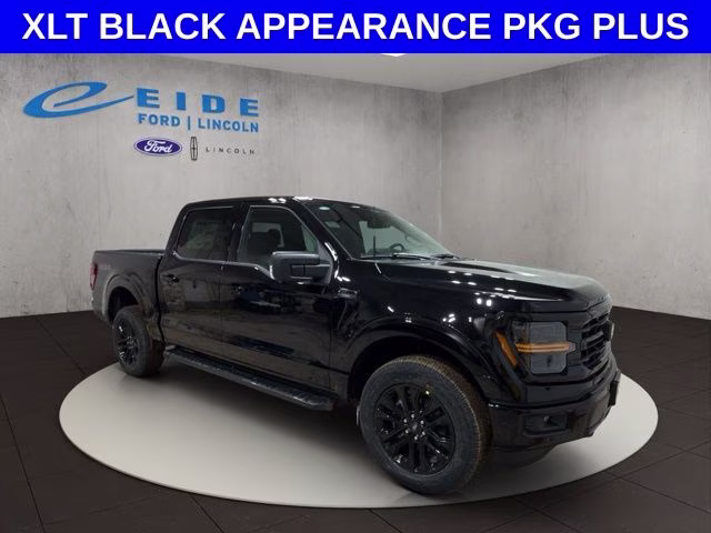 2026 Agate Black Metallic Ford F-150 XLT Black Appearance Plus 4X4 Truck