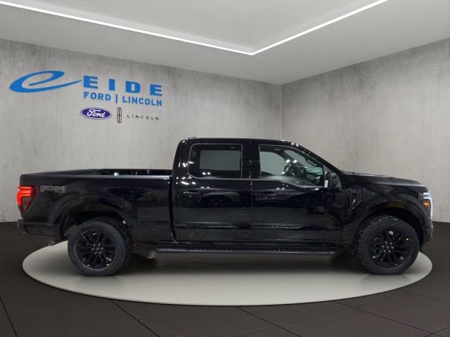 2026 Agate Black Metallic Ford F-150 Lariat Black Appearance 4X4 Truck