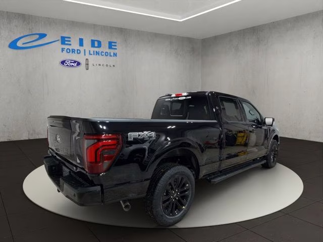 2026 Agate Black Metallic Ford F-150 Lariat Black Appearance 4X4 Truck