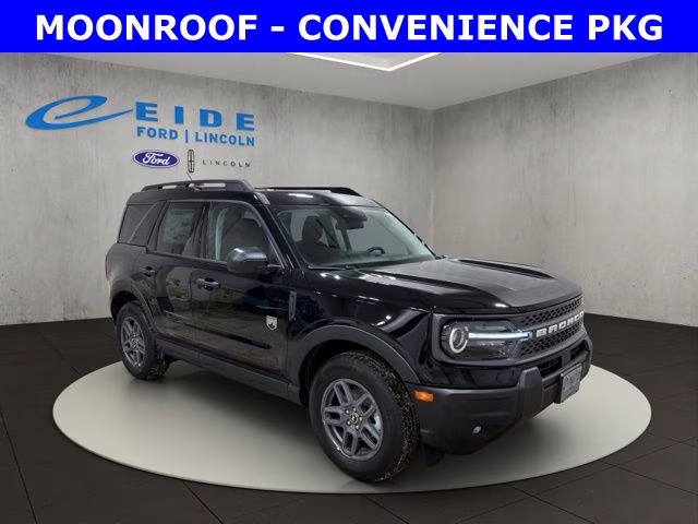 2025 Shadow Black Ford Bronco Sport Big Bend 4X4 SUV