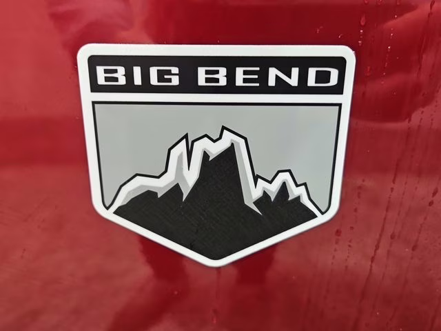 2025 Ruby Red Metallic Tinted Clearcoat Ford Bronco Sport Big Bend 4X4 SUV
