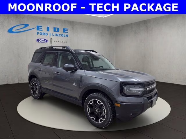 2025 Carbonized Gray Metallic Ford Bronco Sport Outer Banks 4X4 SUV