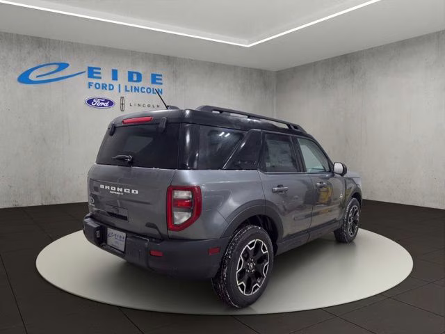 2025 Carbonized Gray Metallic Ford Bronco Sport Outer Banks 4X4 SUV