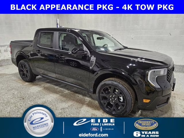 2025 Shadow Black Ford Maverick Lariat AWD Truck