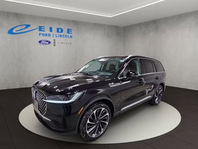 2026 Infinite Black Metallic Clearcoat Lincoln Aviator Reserve AWD SUV