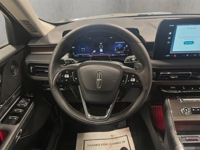 2026 Whisper Blue Metallic Clearcoat Lincoln Aviator Reserve AWD SUV