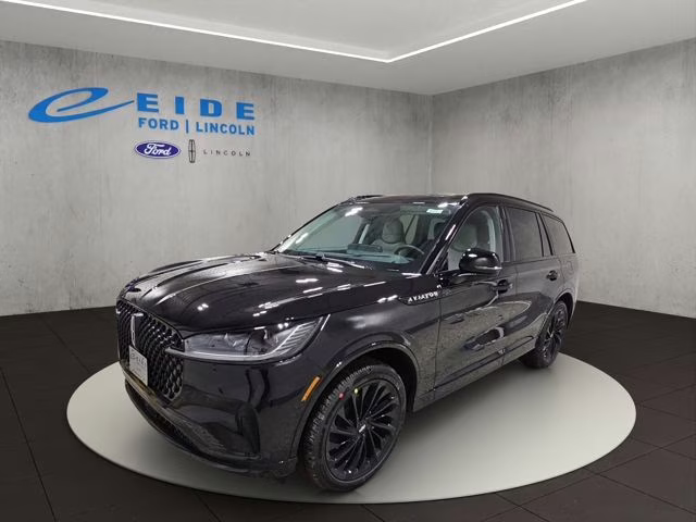 2026 Infinite Black Metallic Clearcoat Lincoln Aviator Reserve AWD SUV