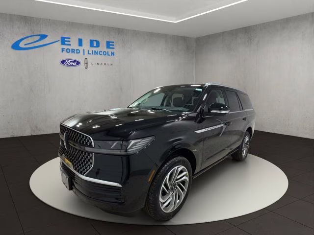 2025 Infinite Black Metallic Clearcoat Lincoln Navigator Reserve 4X4 SUV