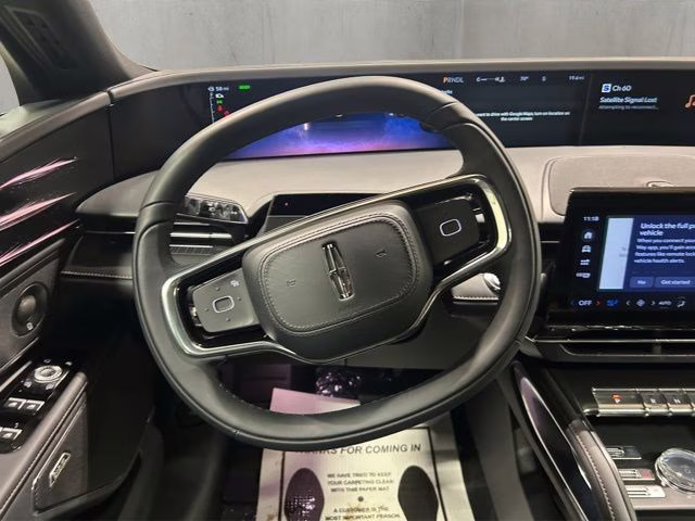 2025 Infinite Black Metallic Clearcoat Lincoln Nautilus Reserve AWD SUV