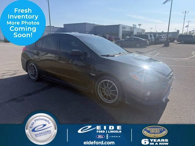 2020 Crystal Black Silica Subaru WRX Premium AWD Sedan