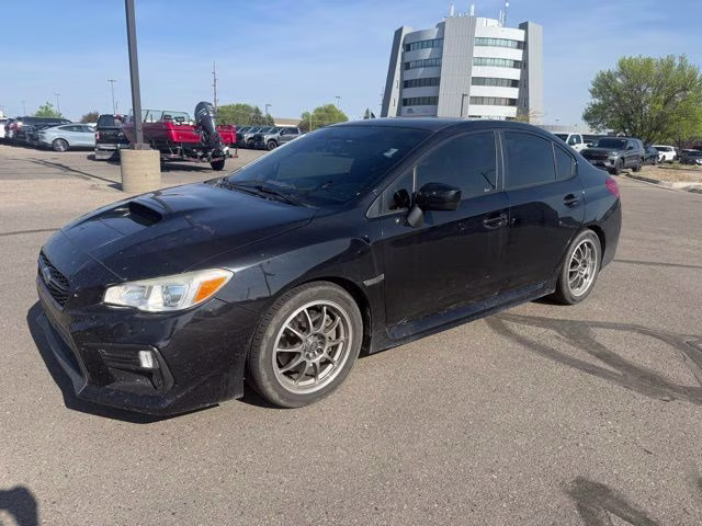 2020 Crystal Black Silica Subaru WRX Premium AWD Sedan