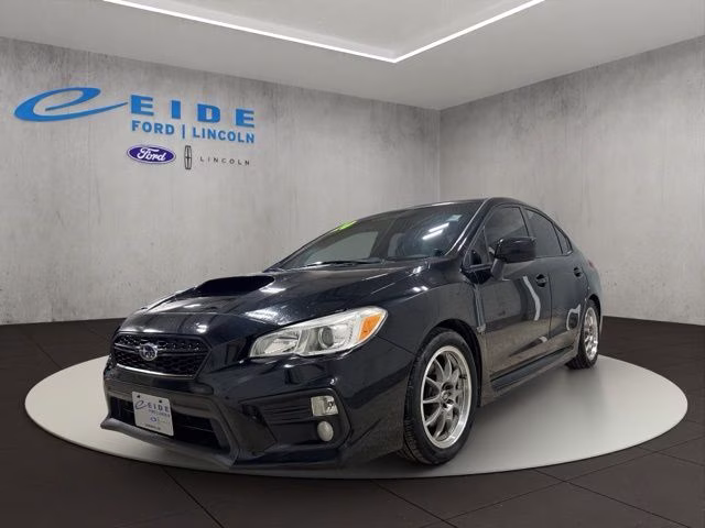 2020 Crystal Black Silica Subaru WRX Premium AWD Sedan