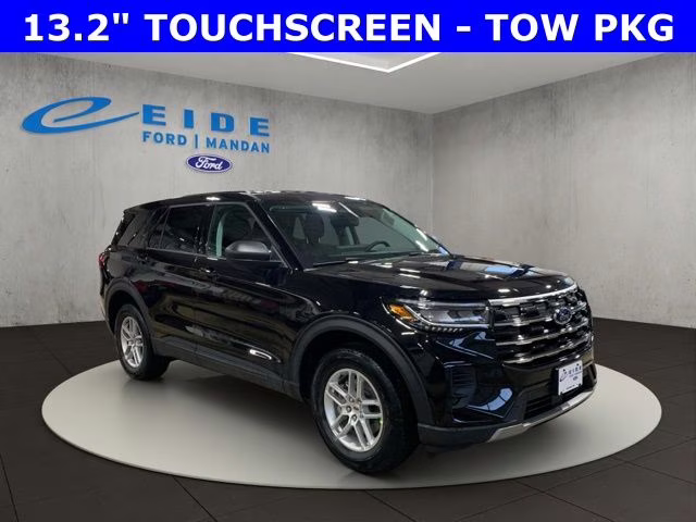 2026 Agate Black Metallic Ford Explorer Active 4X4 SUV