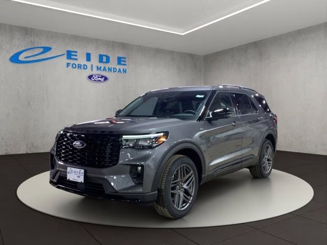 2026 Carbonized Gray Metallic Ford Explorer ST-Line 4X4 SUV