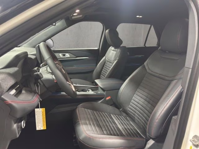 2026 Star White Metallic Tri-Coat Ford Explorer ST-Line 4X4 SUV