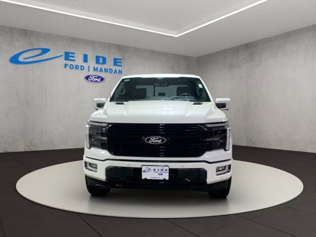 2025 Star White Metallic Tri-Coat Ford F-150 Platinum 4X4 Truck