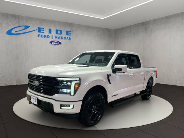 2025 Star White Metallic Tri-Coat Ford F-150 Platinum 4X4 Truck