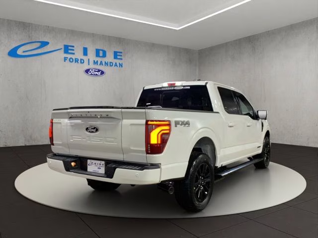 2025 Star White Metallic Tri-Coat Ford F-150 Platinum 4X4 Truck