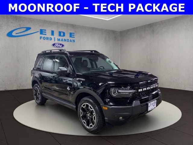 2025 Shadow Black Ford Bronco Sport Outer Banks 4X4 SUV