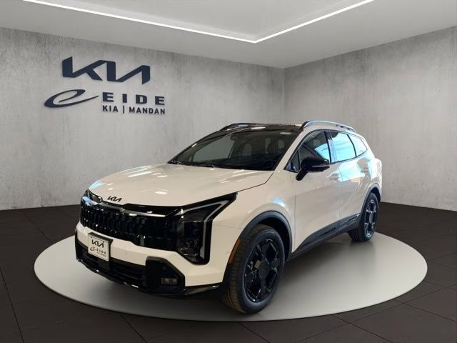2026 Glacial White Pearl Kia Sportage X-Line AWD SUV