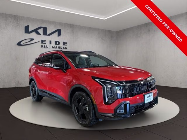 2026 Runway Red Kia Sportage X-Line AWD SUV