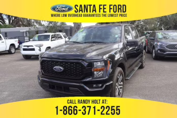 2023 Black Ford F-150 XLT RWD Truck