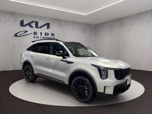 2026 Ivory Silver Kia Sorento X-Line EX AWD SUV
