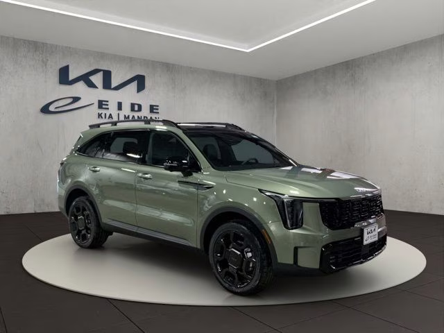 2026 Jungle Green Kia Sorento X-Line SX-Prestige AWD SUV