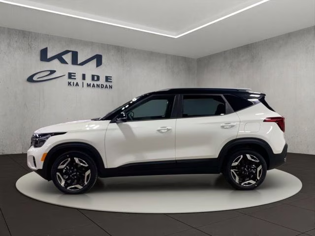 2026 Clear White/Black Roof Kia Seltos SX AWD SUV