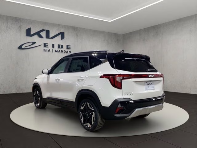 2026 Clear White/Black Roof Kia Seltos SX AWD SUV