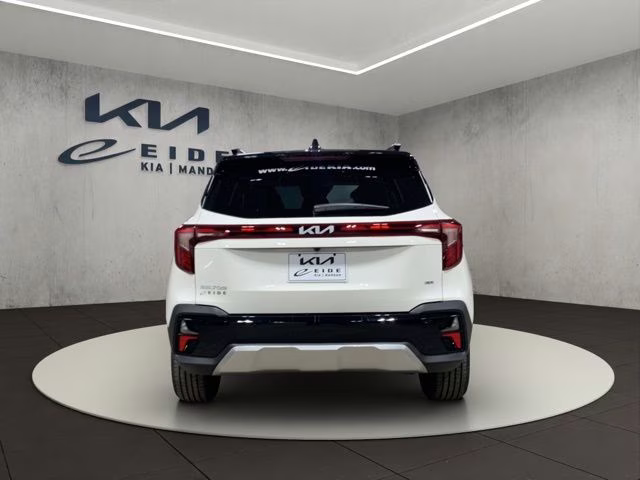 2026 Clear White/Black Roof Kia Seltos SX AWD SUV
