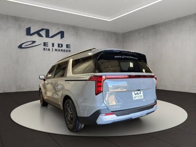 2026 Ceramic Silver Kia Carnival Hybrid EX FWD Van