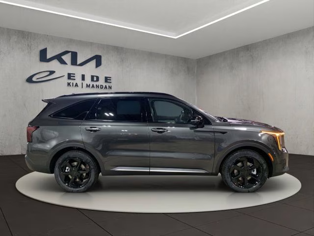2026 Interstellar Gray Kia Sorento Hybrid X-Line SX Prestige AWD SUV