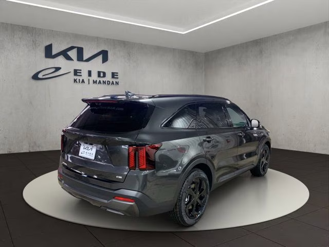 2026 Interstellar Gray Kia Sorento Hybrid X-Line SX Prestige AWD SUV