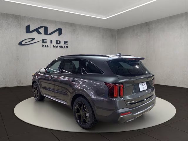 2026 Interstellar Gray Kia Sorento Hybrid X-Line SX Prestige AWD SUV
