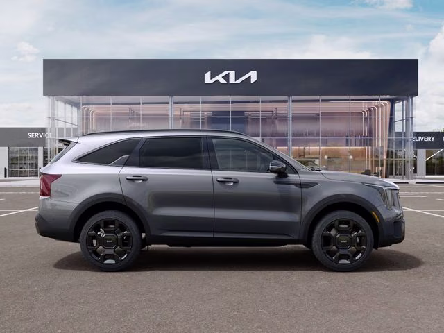 2026 Steel Gray Kia Sorento Hybrid X-Line SX Prestige AWD SUV