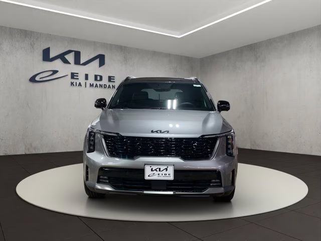 2026 Steel Gray Kia Sorento Hybrid X-Line SX Prestige AWD SUV
